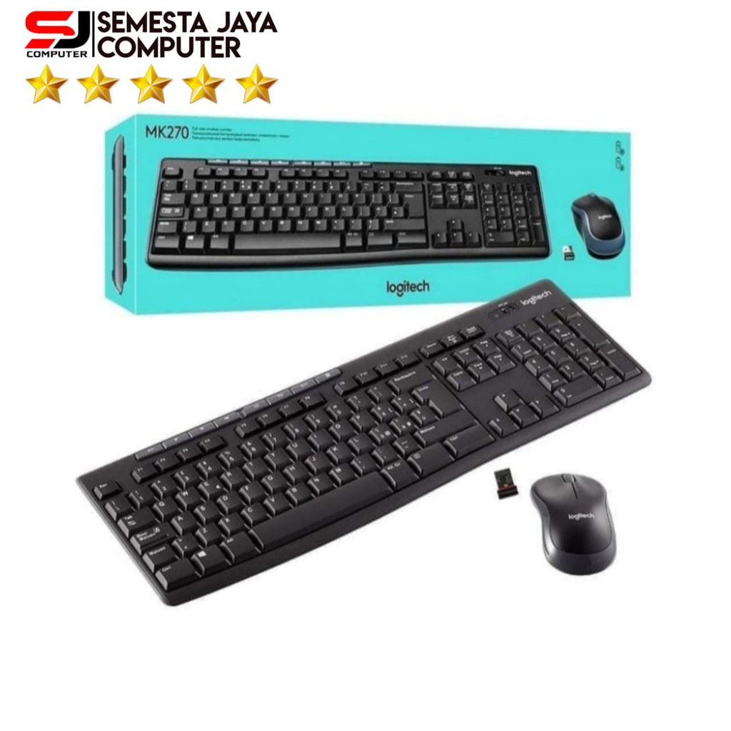 MOUSE + KEYBOARD LOGITECH MK270