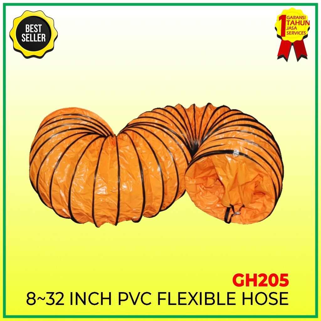 Selang Portable Ventilator Flexible Hose Blower 20 Inch x 5 m - GH205 - Importir1989