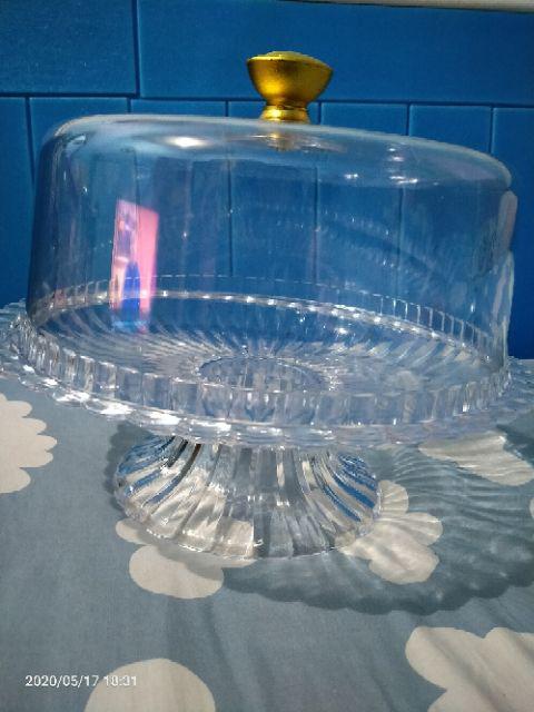 Cake Tray Tempat Kue Transparant Tk 146 Golden Sunkist