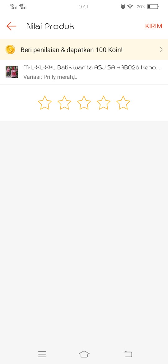 M-l-xl-xxl Batik Wanita Asj Sa Hrb026 Kenongo Kemeja Tosca Pendek