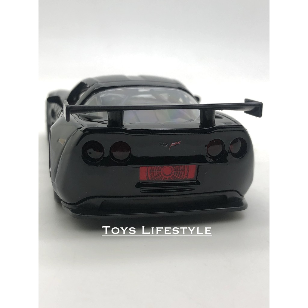 RMZ City Diecast - Chevrolet Corvette C6-R Skala 1:32 (Hitam)