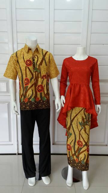 GROSIR BATIK COUPLE CINDAI JAGUARD