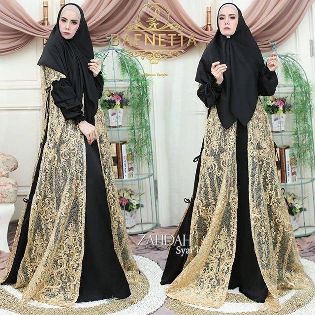 Zahda set dress syari by Baenetta