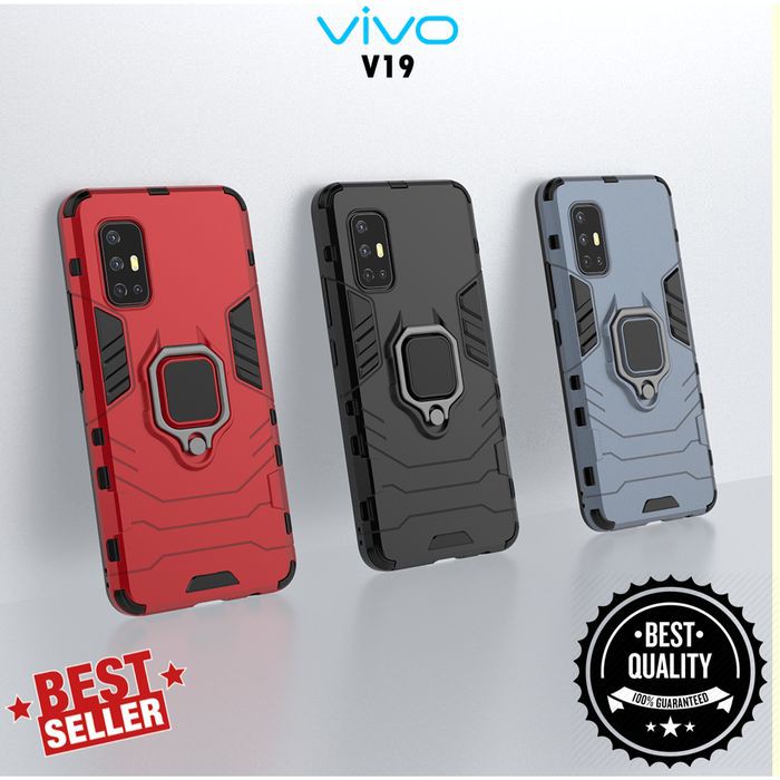 Case Vivo V19 Transformer i Ring Stand Magnetic Holder Hard Casing