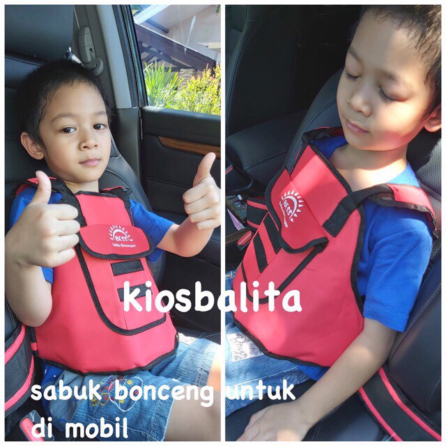 FREE MASKER!! SABUK BONCENGAN ANAK / SABUK BONCENG MOTOR ANAK DEPAN DAN BELAKANG / SABUK BERKENDARA
