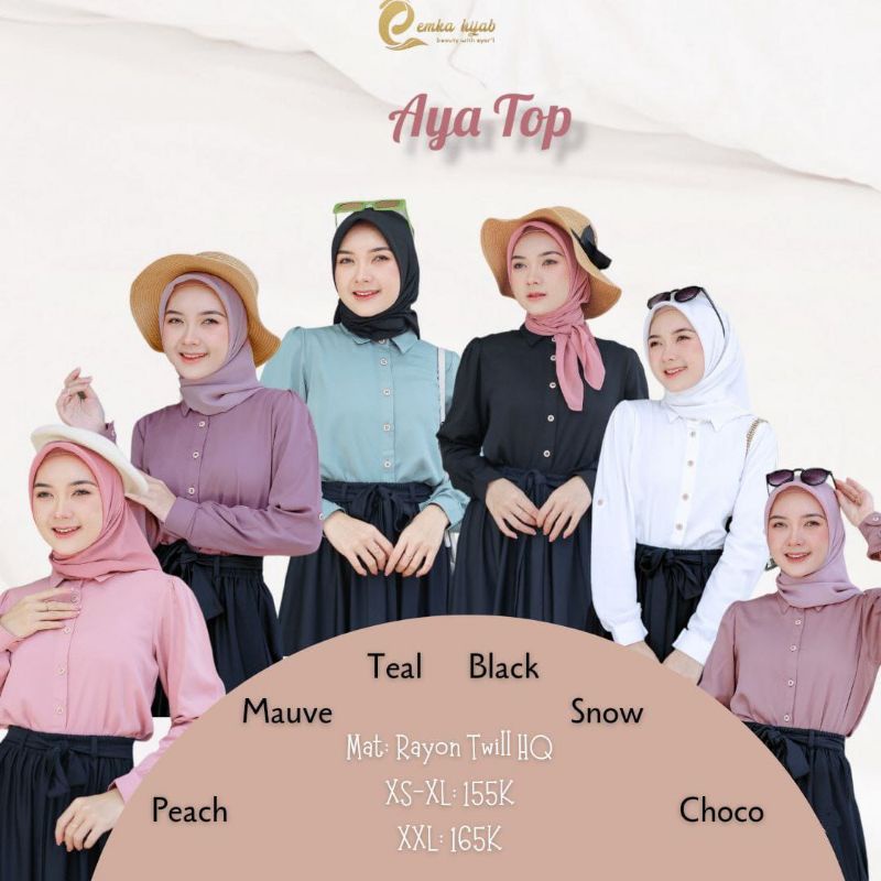 ORI AYA & AYUMI BY EMKA HIJAB (OPEN PO)