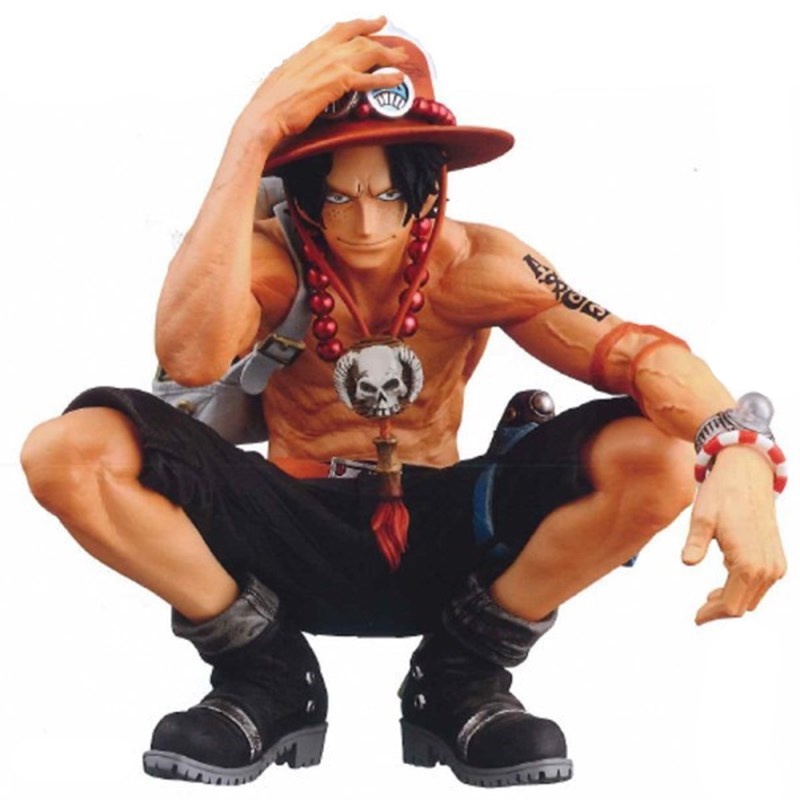 Action Figure Karakter Anime One Piece Portgas D Ace Ukuran 13cm