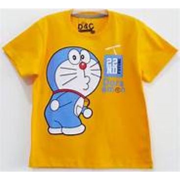 KAOS ANAK PEREMPUAN DORAEMON UMUR 1-2-3-4-5-6-7-8-9-10-11-12 // ATASAN BAJU ANAK PEREMPUAN // GROSIR KAOS ANAK