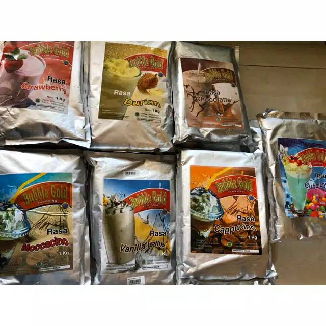 

Minuman Bubuk Bubble Gold isi 1kg