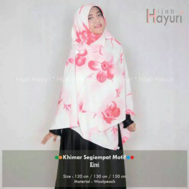 Jilbab motif Hayuri