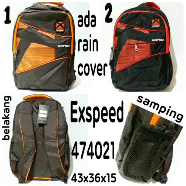 Tas ransel backpack Exspeed 474021 tas punggumg keren