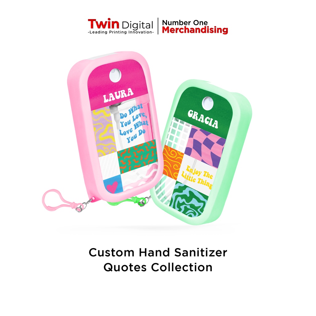 Twindigital Custom Hand sanitizer Quotes Collection Pocket Spray - Handsanitizer Quotes