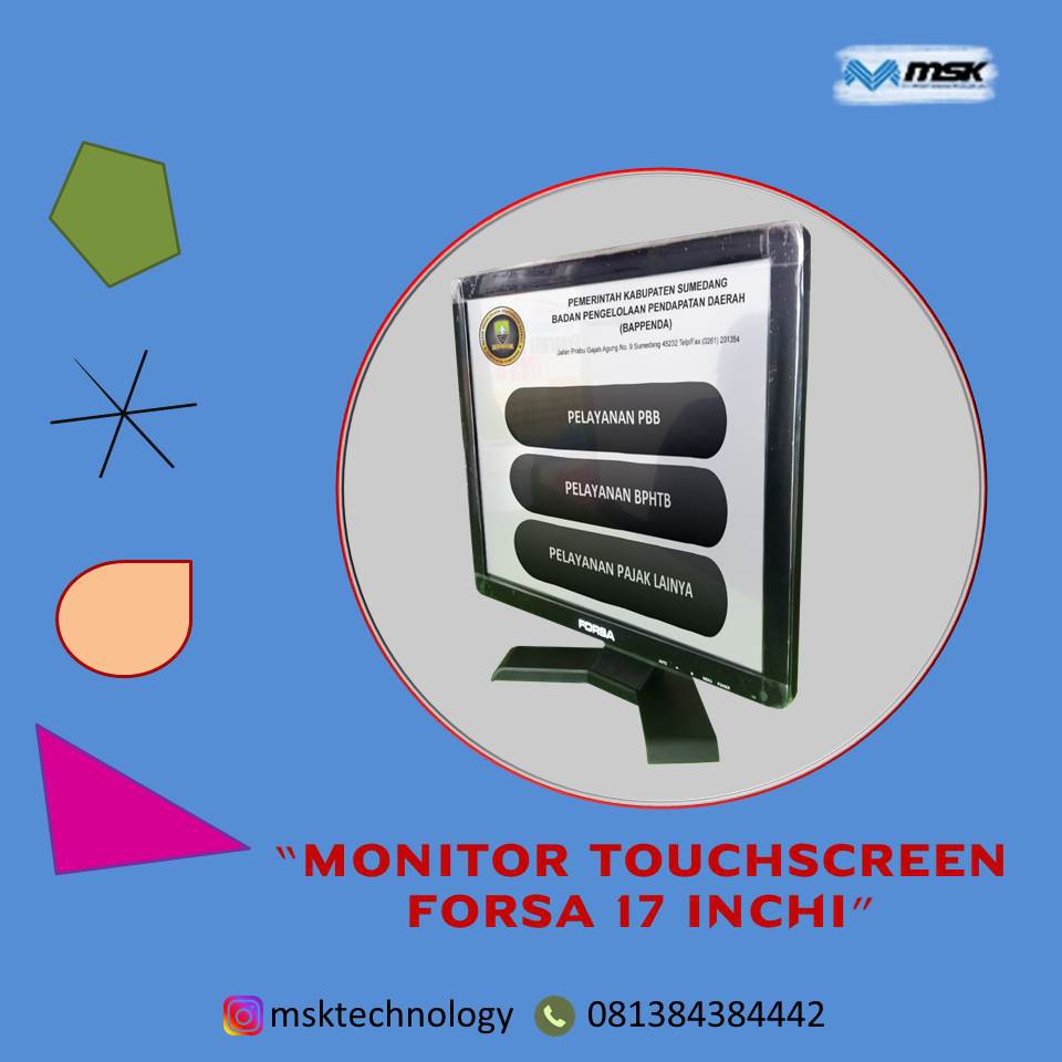 Monitor Touchscreen Forsa 17"