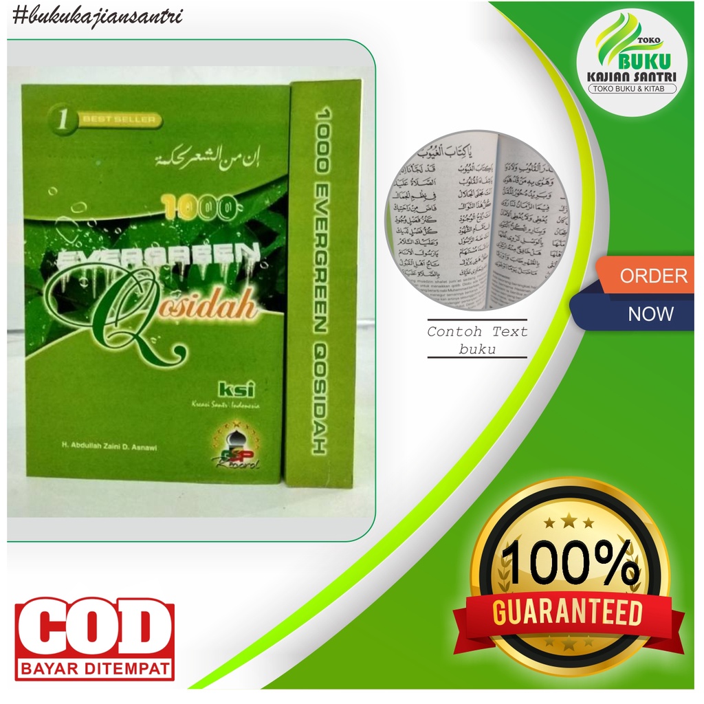 1000 Qosidah sholawat nabi buku Evergreen buku 1000 sholawat
