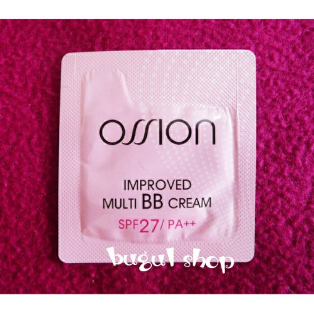 OSSION Improved Multi BB Cream SPF 27/PA++ sachet, Jutanhak cosmetic