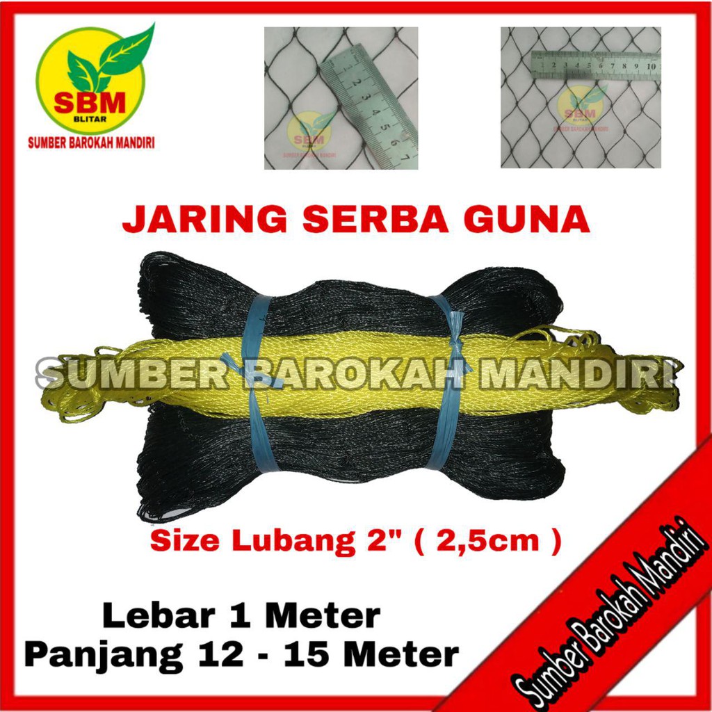 Jaring Ayam Pagar Ayam 1 meter / Jaring Lubang Kecil ( 2,5 cm ) /Jaring Kandang /Jaring Burung