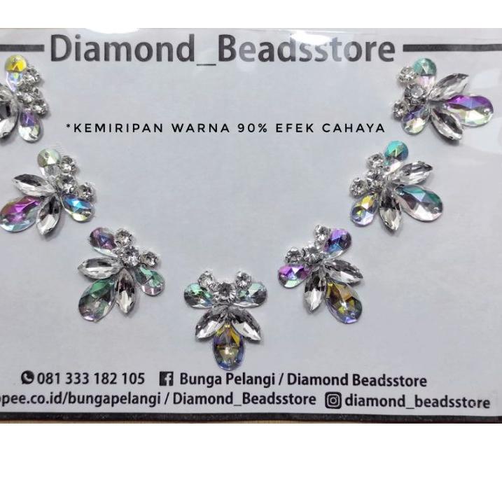 Sudah READY.. PAYET RANGKAI LEHER / PAYET RANGKAI PREMIUM / PAYET KEBAYA / PAYET KRISTAL JAHIT / PER