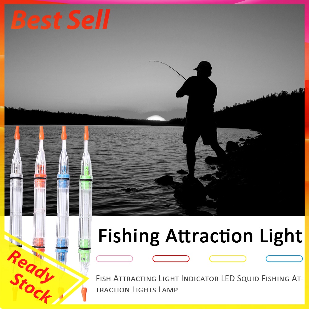 Fish Attracting Light Indicator LED Squid Fishing Attraction Lights Lamp