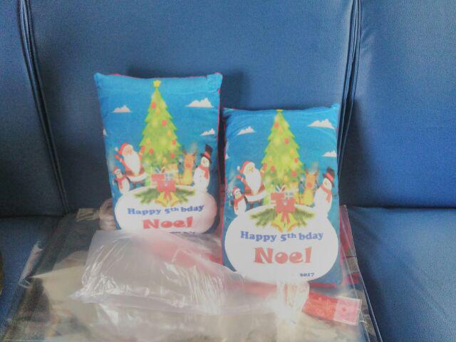 Souvenir Ulang Tahun Bantal Mini 25x35cm