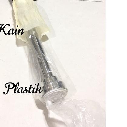 Tiang Hordeng Fleksibel Besi Gorden Pipa Gantungan Kamar Mandi Lemari Gawang Baju Tiang gorden fleks