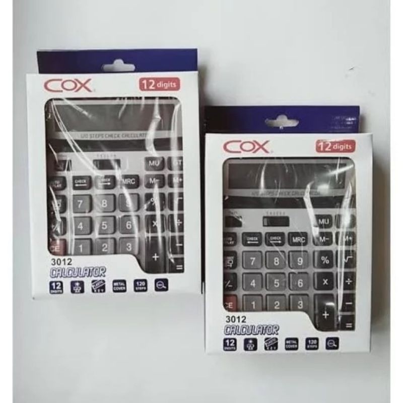 

Kalkulator calculator dual power 3012 Cox Original