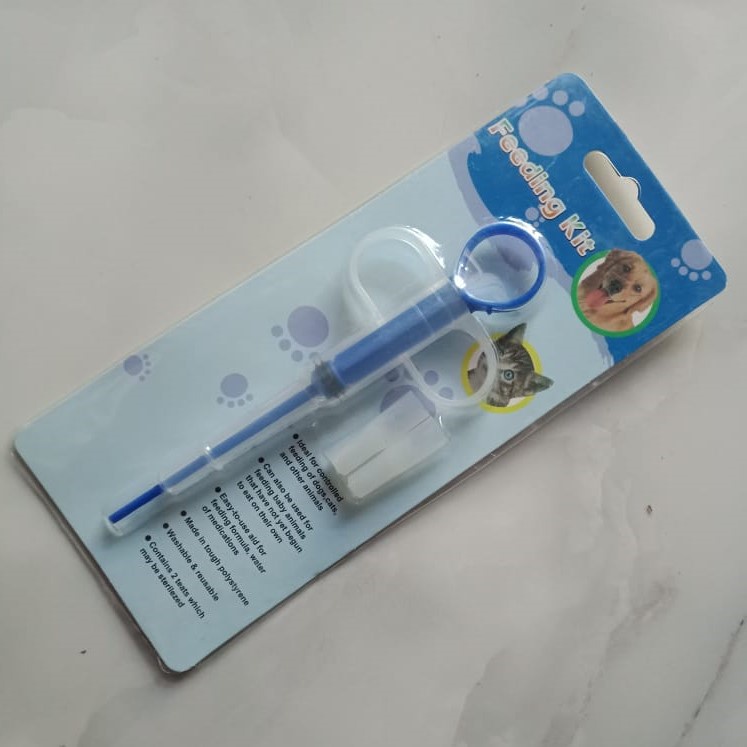 Feeding Kit Pipet Pelontar Obat Alat Bantu Minum Obat Hewan Peliharaan