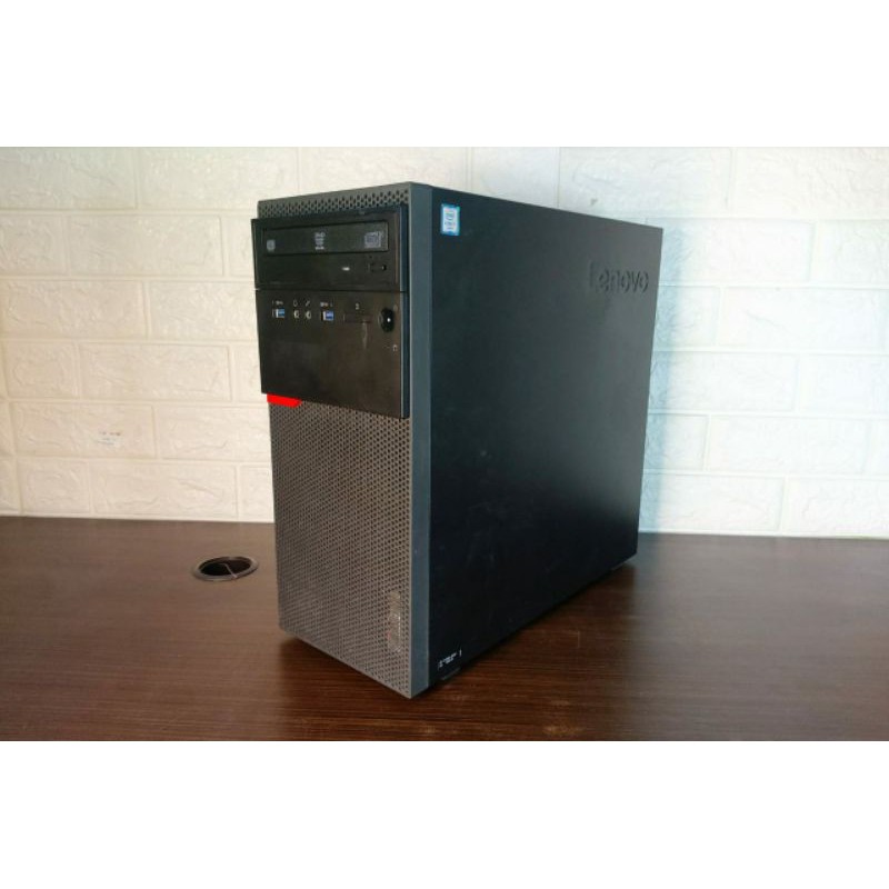 PC LENOVO THINKCENTRE M700 TOWER CORE I7 GEN6 RAM 8GB HDD 1TB BERGARANSI