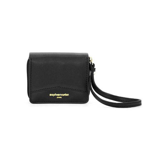 DOMPET MINI SOPHIE MARTIN PARIS PROMO MURAH ANSTASII BLACK WALLET