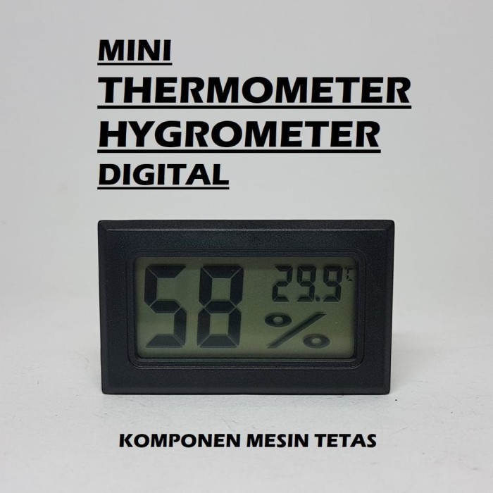 Mini Termometer Higrometer Mesin Tetas TELUR / hygrometer / termometer / suhu ruangan