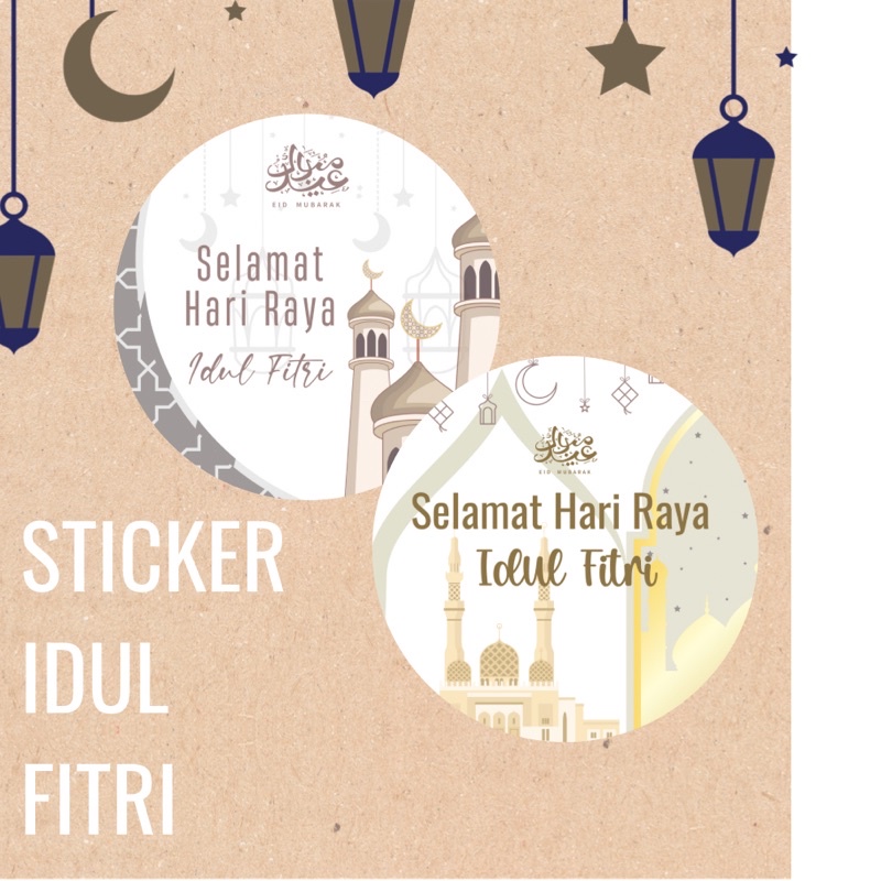 

(40pcs) STICKER IDUL FITRI (IED MUBARAK)