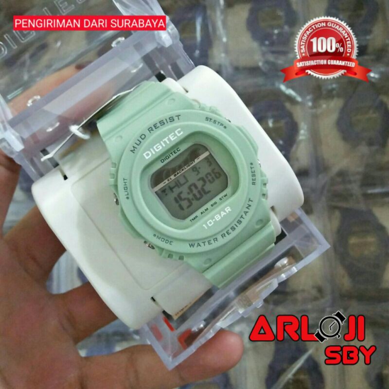 Jam tangan wanita DIGITEC DG 3109 original WR 100 M