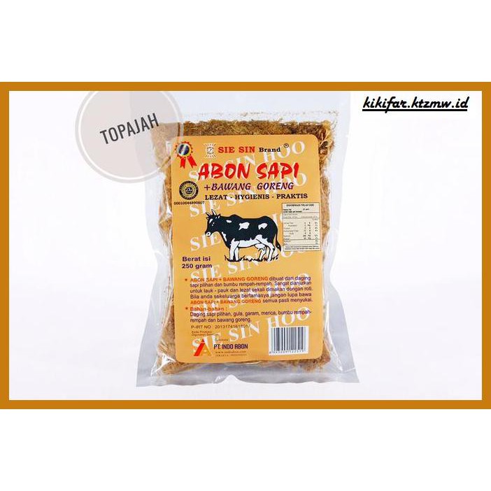 

Makanan-Kering- Abon Sapi Spesial Polos/Bawang “Sie Sin” 250Gr Halal - Abon Polos -Aneka.