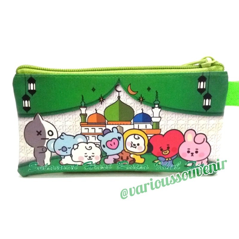 Dompet Lebaran Amplop Fitrah Idul Fitri Lebaran Panjang Baby BT21 BTS Army Ramadan Eid Mubarak 2021