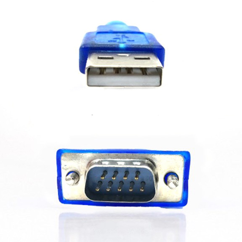 Kabel Adapter Konverter USB Ke RS232 Serial Port DB9 9 Pin Male