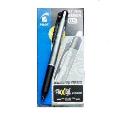 Pen Pilot Frixion BLRT-FR5 (Erasable Pen) 0,5 mm Hitam / Biru