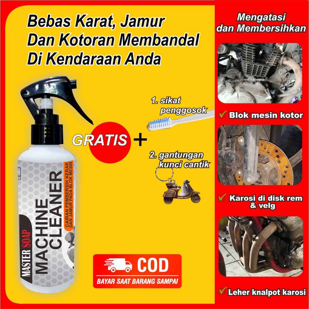 Pembersih Mesin Motor Mobil / Pembersih Mesin Mobil / Pembersih Blok Mesin Motor / Pembersih Karat