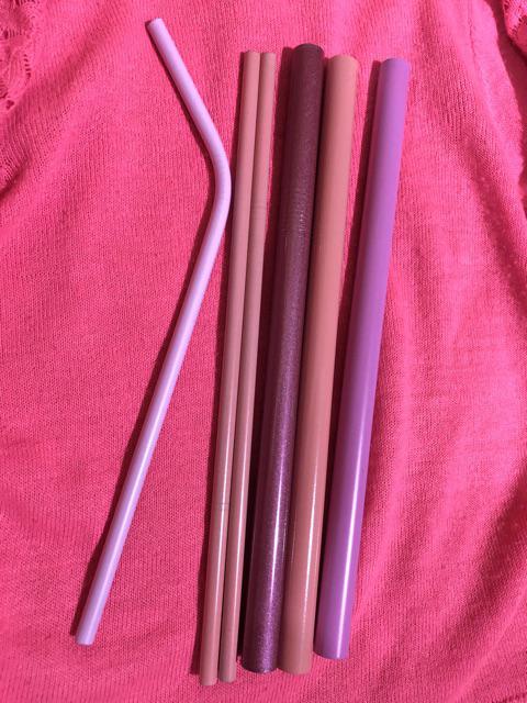 (pastel Edition) Stainless Straw / Sedotan Stainless - Satuan