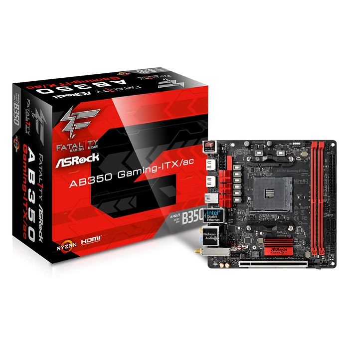 Asrock Fatal1ty AB350 Gaming-ITX (Socket AM4 DDR4)