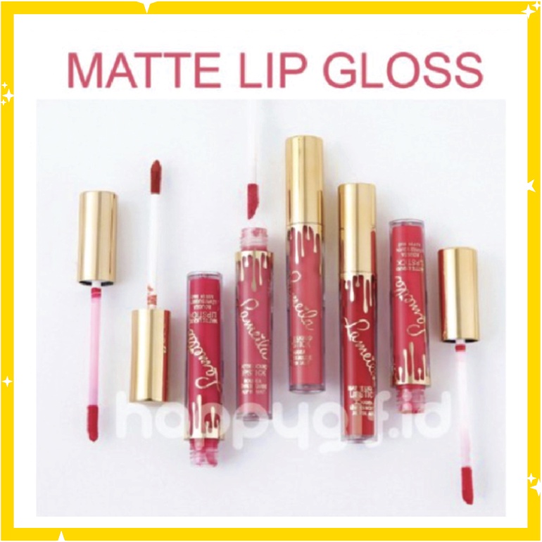 LAMEILA Lipstick Cair 6 Warna Matte Tahan Lama Lipstik Lip Gloss LA014 763