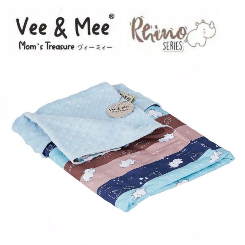 Vee &amp; Mee Baby Blanket Rhino Series