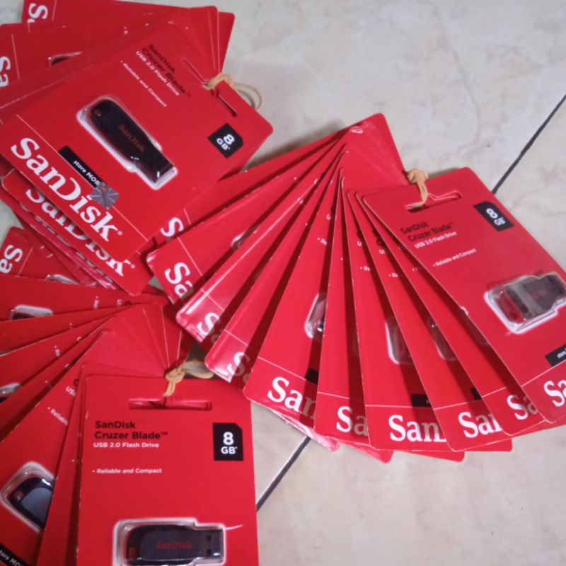 flashdisk sandisk cruzer blade 8 gb