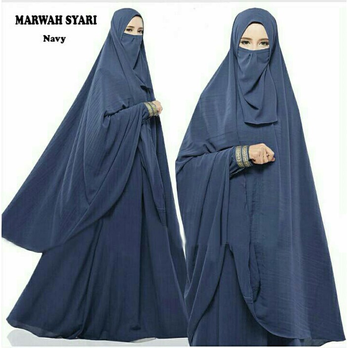 SARWA SYAR'I FULL JERSEY SUPER PREMIUM GAMIS SARWA POLOSAN DESAIN TRENDY DAN MODERN BEST SELLER I.6
