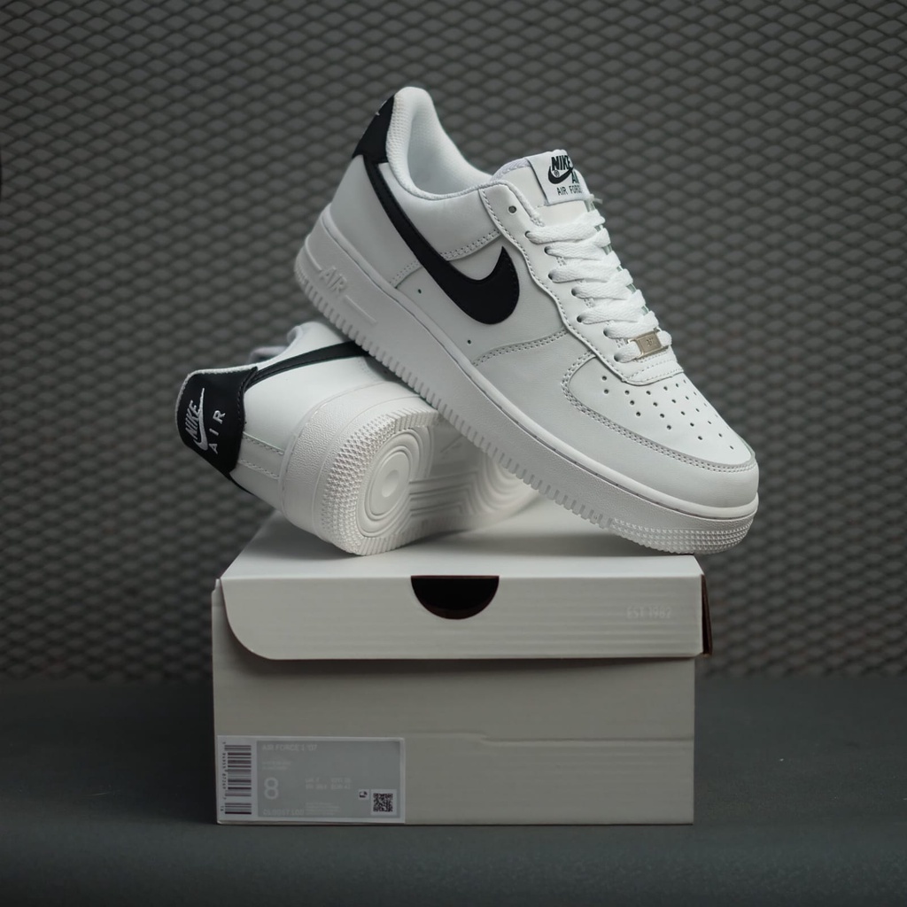 sepatu Nike Air Force 1 Low White Black