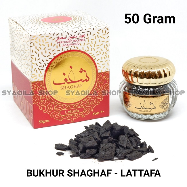 Bakhor Shaghaf by Lattafa Bukhur Latafa Shagaf Buhur Saghaf Sagaf Dupa Arab Menyan Impor Dubai Pengharum Aromaterapi 50 Gram