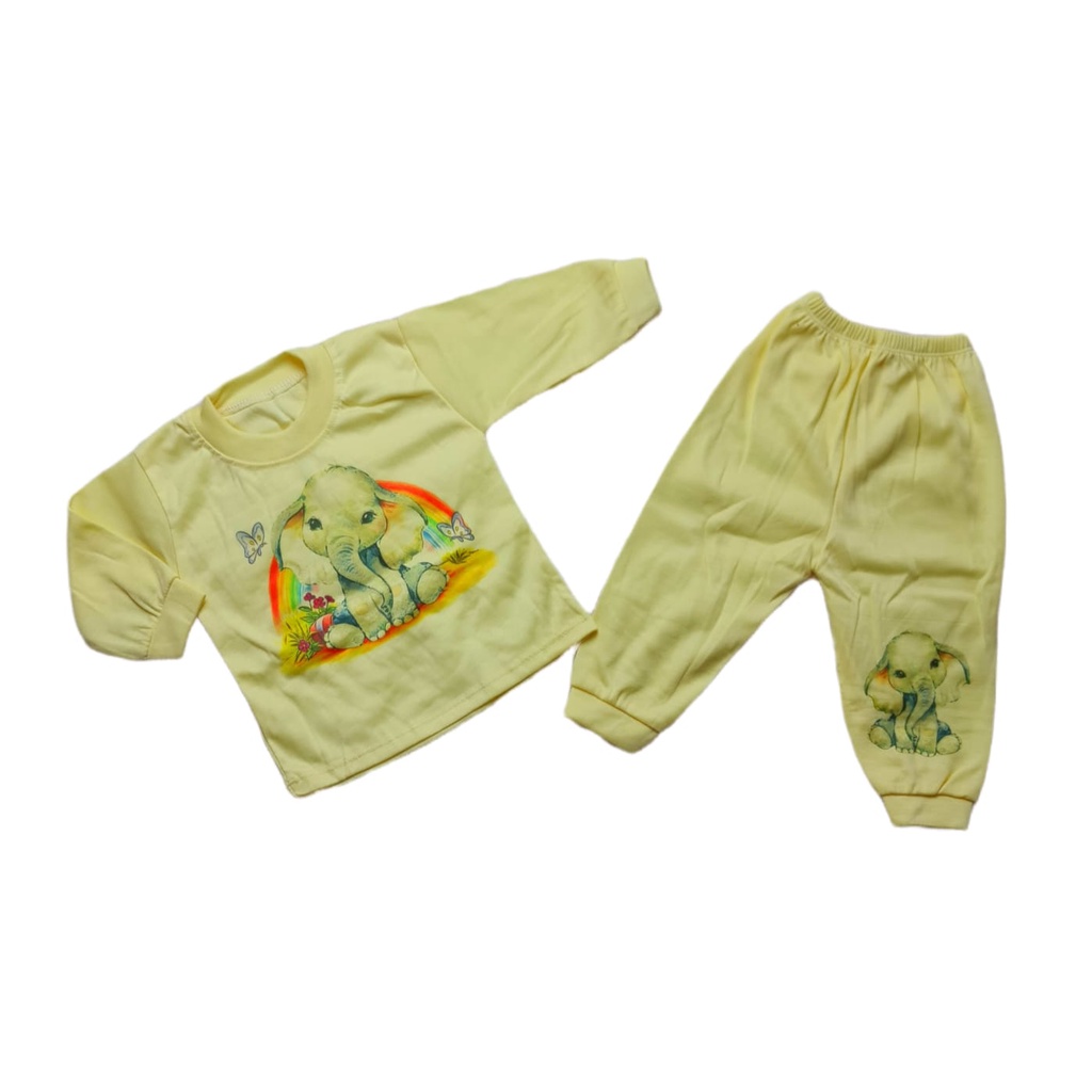 Pakaian Piyama Grosir Anak Cewek Cowok Usia 0 1 2 3 4 5 6 7 8 9 10 11 12 Bulan Terbaru Setelan Piyam