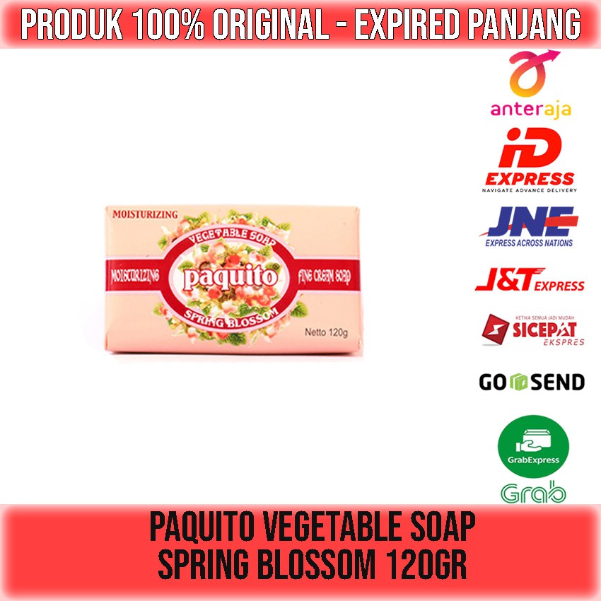 PAQUITO SABUN BATANG VEGETABLE SOAP 120gr