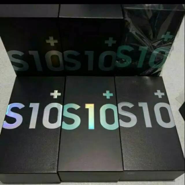 

Dus box samsung S10 plus ready semua warna free imei