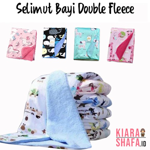 Kiarashafa - Selimut Bayi Double Fleece