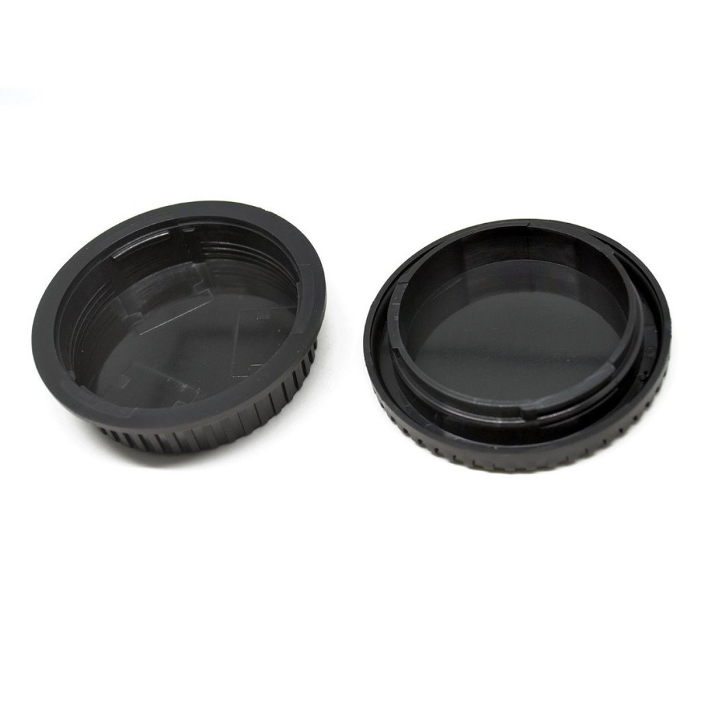 Front Cover &amp; Rear Lens Cap for Canon (With Logo) ( Al-Yusi )