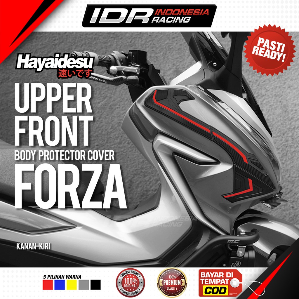 Hayaidesu Honda Forza Upper Front Cover Body Protector Aksesoris Variasi